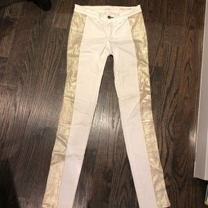 Rag & bone leather panel pants